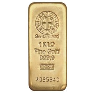 Imagen del producto1 kg Gold Bar Argor Heraeus