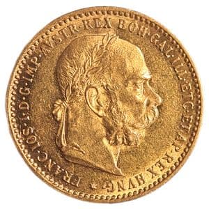 Imagen del producto10 Crown gold Franz Joseph 1892 - 1911