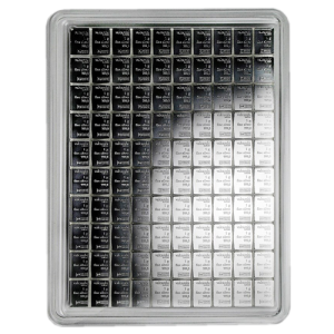 Imagen del producto100 x 1g Silver CombiBar Cook Island Valcambi