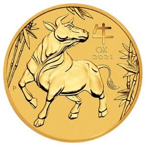 Imagen del producto2 oz Gold Coin Ox 2021, Lunar Series III