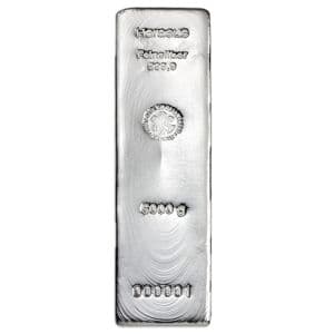 Imagen del producto5 kg Silver Bar Heraeus