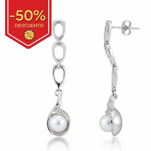 Imagen del productoPENDIENTES PLATA 925MM PERLAS CULTIVADAS