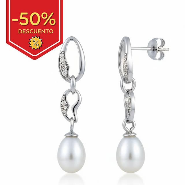 Imagen del productoPENDIENTES PLATA 925MM PERLA CULTIVADA