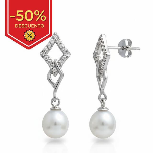 Imagen del productoPENDIENTES PLATA 925MM PERLAS CULTIVADAS