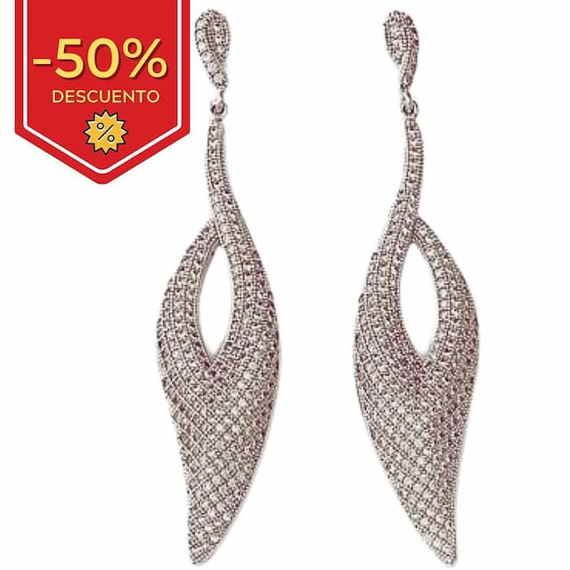 Imagen del productoPENDIENTES PLATA 925MM CIRCONITAS