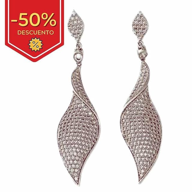 Imagen del productoPENDIENTES PLATA 925MM CIRCONITAS