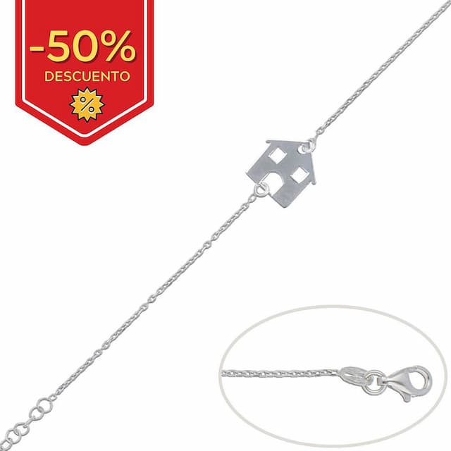 Imagen del productoPULSERA PLATA 925MM TU CASA