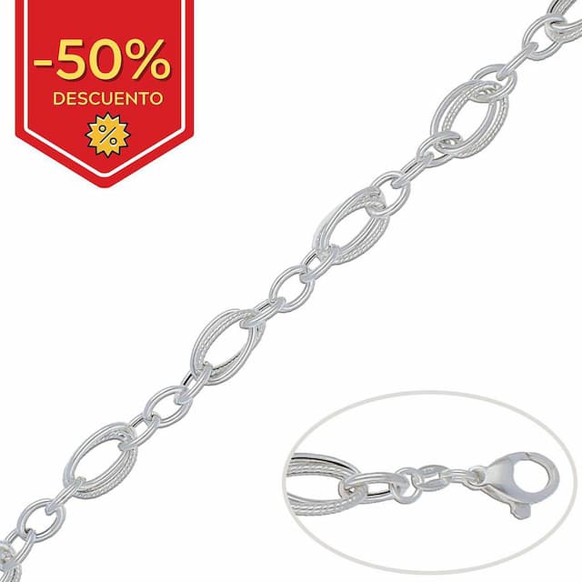 Imagen del productoPULSERA PLATA 925MM ESLABONES