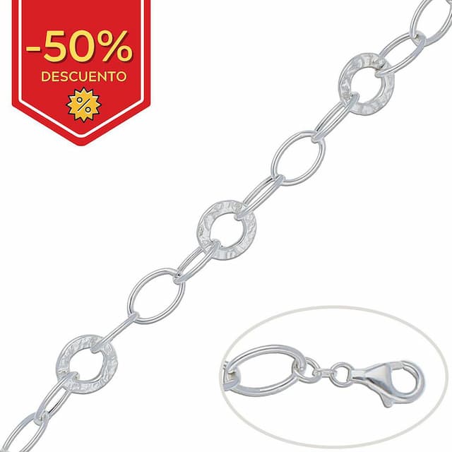 Imagen del productoPULSERA PLATA 925MM ESLABONES