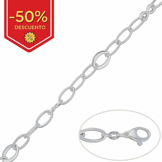 Imagen del productoPULSERA PLATA 925MM INFINITOS