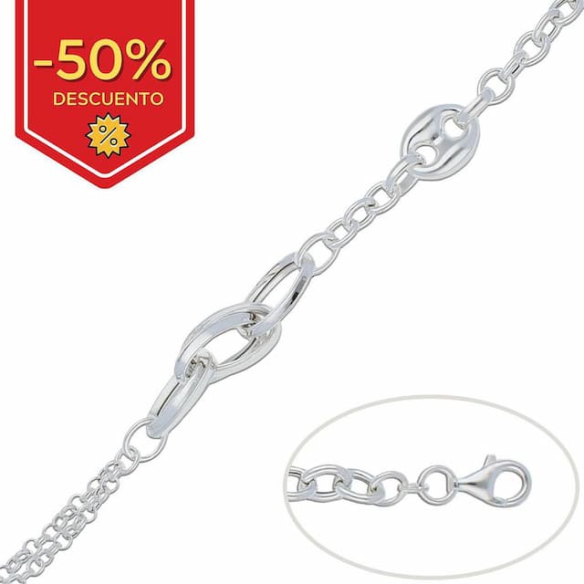 Imagen del productoPULSERA PLATA 925MM CALABROTE