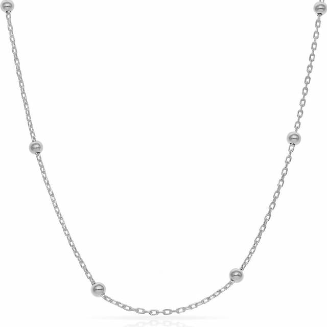 Imagen del productoCADENA PLATA 925MM BOLAS - 1.50MM
