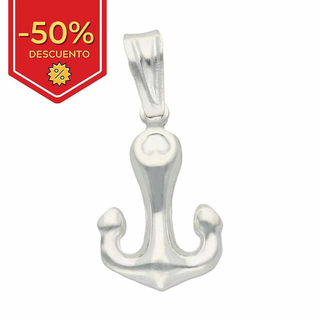 Imagen del productoCOLGANTE PLATA 925MM ANCLA
