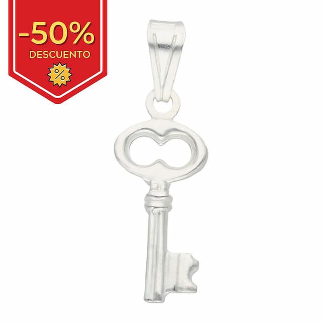 Imagen del productoCOLGANTE PLATA 925MM LLAVE